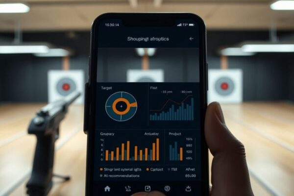 AI firearms coach analyzing shooting accuracy and recommending training drills