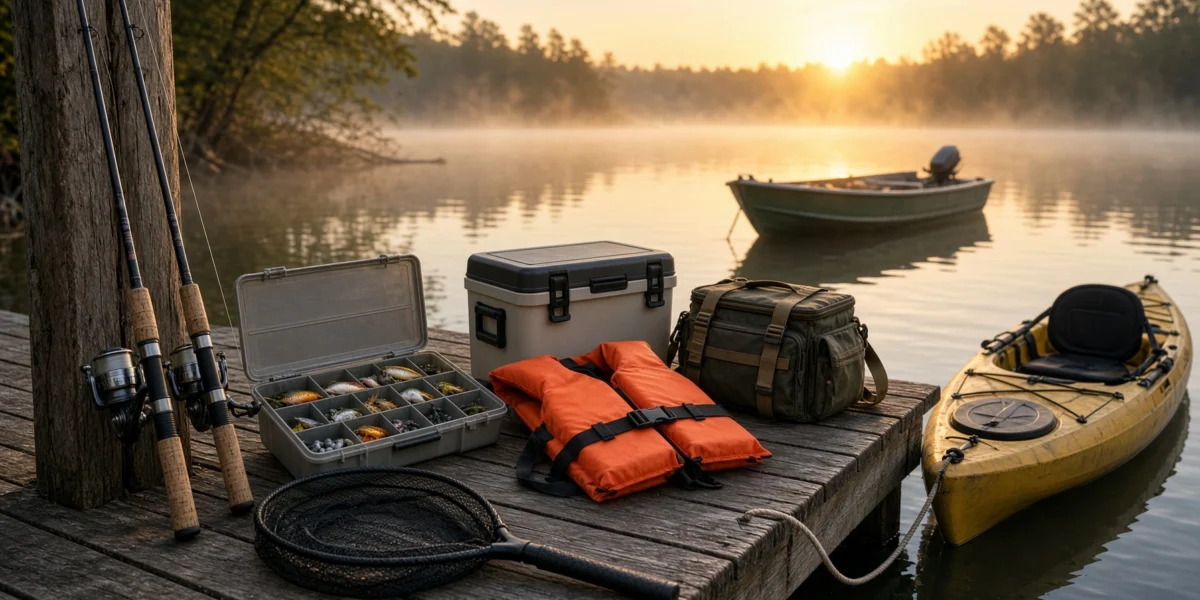 Fishing Gear Checklist by Trip Type: Shore, Kayak, and Boat